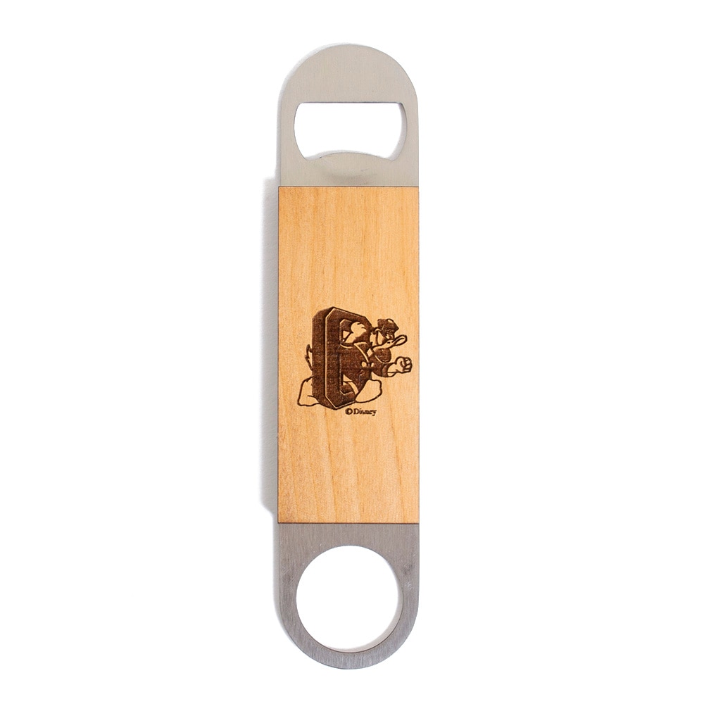 DTO, Timeless Etchings, Black, Bottle Opener, Wood, Home & Auto, Mini, Dual sided, 706640